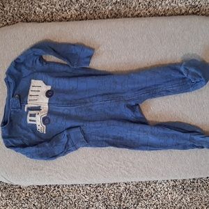 Footed Pajamas- Dump Truck